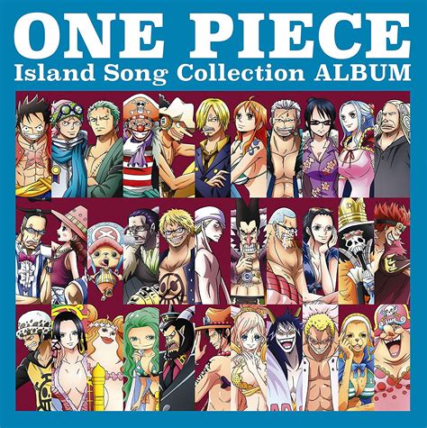 ONE PIECE Island Song Collection ALBUM Cover Artwork. August 24 : r ...