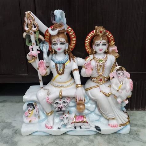 Inch Marble Shiv Parivar Statue Temple At Rs In Jaipur Id