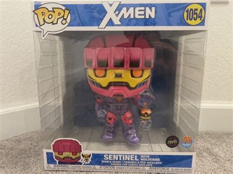 Funko Pop SENTINEL With WOLVERINE Chase Limited Edition 10 Jumbo