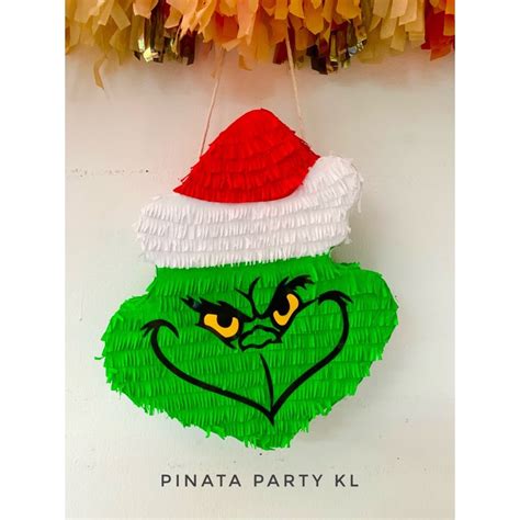 The Grinch Pinata Free Candy And Accesories Premium Quality Beautiful