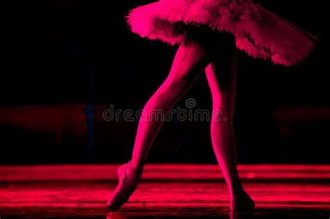 Swan Lake Ballet Ballerinas Dancing Stock Image Image Of Dress