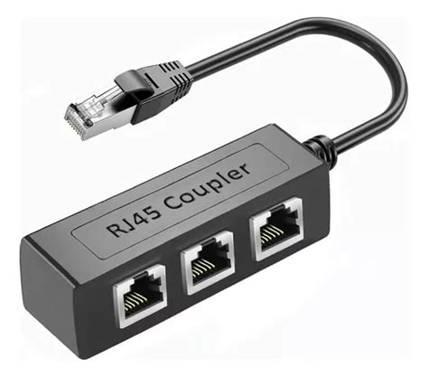 Rj A Puertos Ethernet Lan Divisor De Red Extensor Cuotas Sin