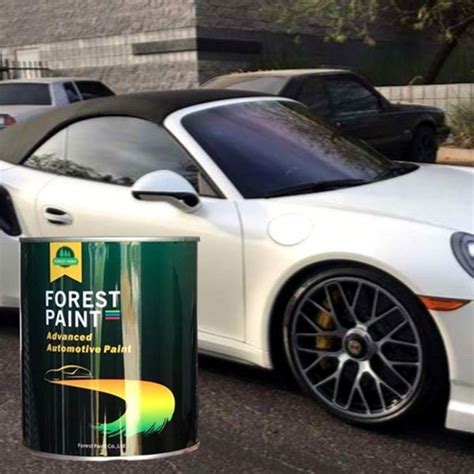 Gloss Pearl White Automotive Paint Receive Customized Colors