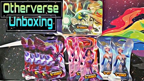 Unboxing The Exciting Otherverse Tcg Packs Youtube