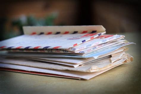 Stack Of Old Letters Stock Image Image Of Correspondence 15537749