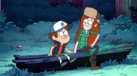 Gravity Falls Wendy And Dipper Kiss