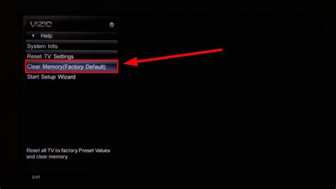 How To Reset Vizio Tv Tab Tv