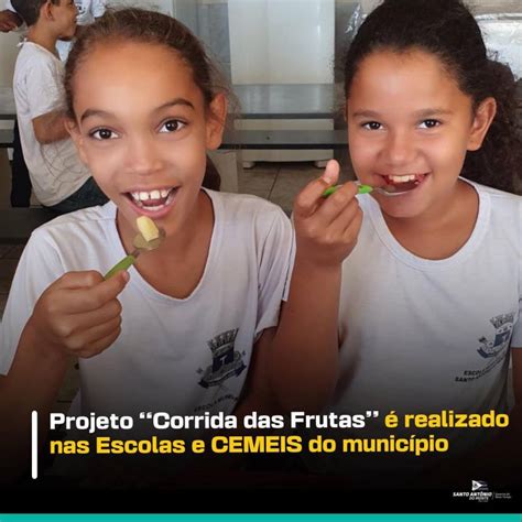 Projeto Corrida Das Frutas Desenvolvido Nas Escolas E Cemeiss Do