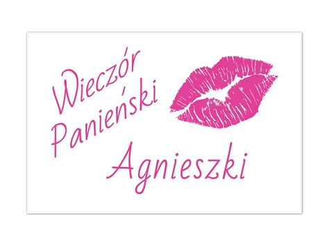 Plakat Personalizowany Na Wiecz R Panie Ski X Cm Congee Pl