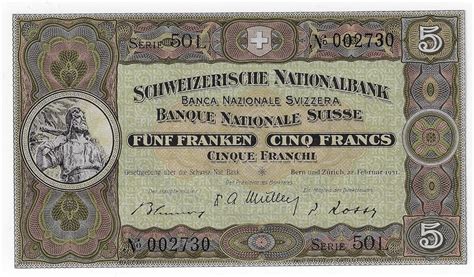 Set Banknoten Schweiz Noten Kaufen Auf Ricardo