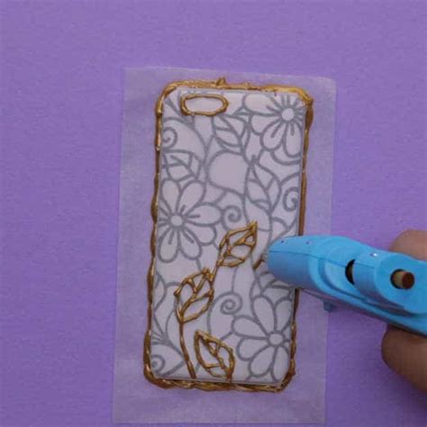 How To Make DIY Custom Phone Cases For FREE With A Hot Glue Gun
