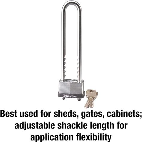 Master Lock 517D Laminated Padlock With Long Shackle Yaxa Colombia