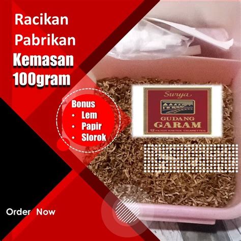 Jual Tembakau Rasa Komplit Surya Grade A Kemasan 100g Di Lapak Racikan