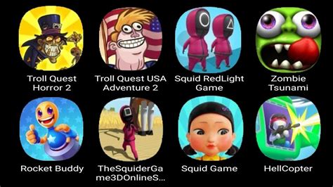 Troll Quest Horror Troll Quest Usa Adventure Squid Red Light Game