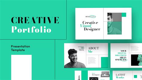 Creative Portfolio Presentation Template SlideBazaar