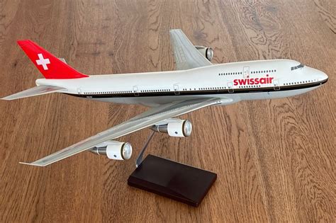 Swissair Jumbo Boeing Z Rich Hb Igf Grosses Modell Kaufen