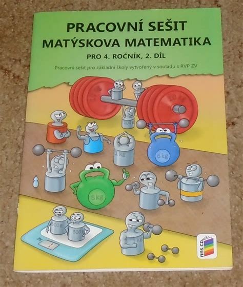 Kniha Matýskova matematika pro 4 ročník 2 díl pracovní sešit pro