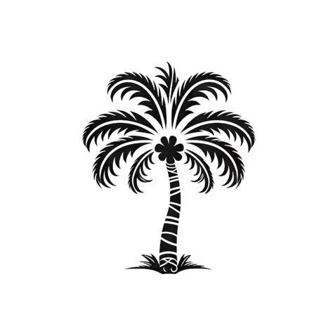 Premium Photo Palm Tree Icon Coconut Trees Symbol Vacation Pictogram