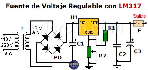 Fuente De Voltaje Variable Pdf Amplificador Diodo Off