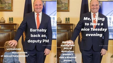 barnaby joyce memes   swearing  ceremony