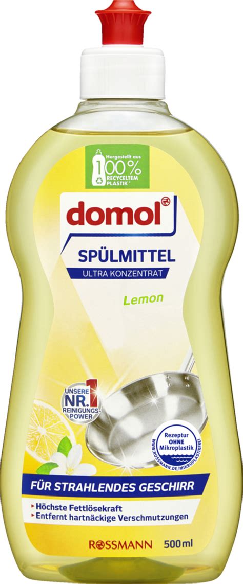 domol Spülmittel Lemon Mix 1 58 EUR 1 l von ROSSMANN für 1 29 ansehen