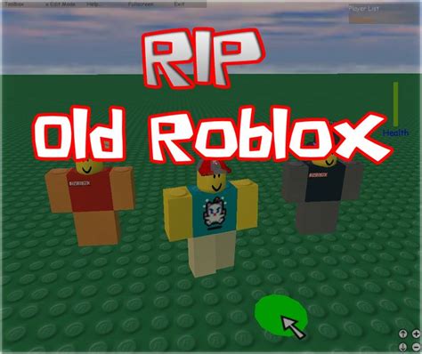 Old Roblox Roblox Olds Nostalgia