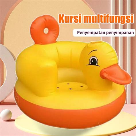 Jual BR12 Sofa Tiup Kursi Pompa Musik Tempat Duduk Bayi Balon Infant