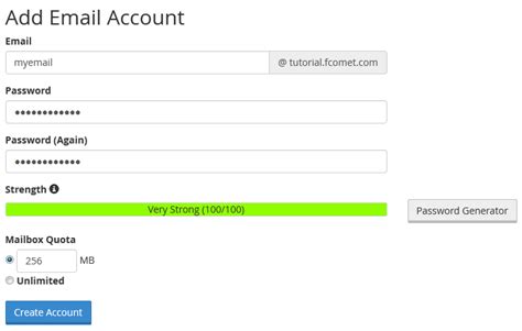 Create Email Accounts CPanel Tutorial FastComet
