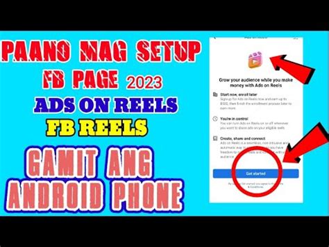 PAANO MAG SETUP NG ADS ON REELS SA FB PAGE 2023 Batang Kalye Ph