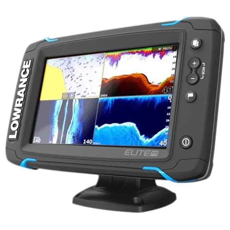 Lowrance Elite Ti Med High Downscan Grey Waveinn