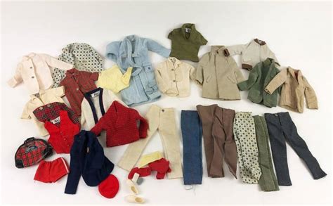 Lot Of 30 Vintage Ken Doll Clothes, Accessories Barbie