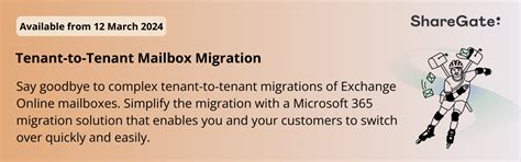 Revolutionise Your Tenant To Tenant Mailbox Migration With ShareGates