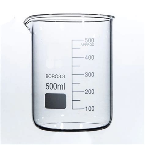 Beaker, 500ml, Borosilicate - Keystone Homebrew Supply