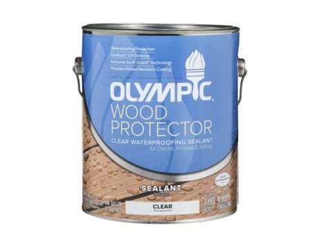 Olympic Wood Protector Waterproofing Sealant Wood Stain Consumer Reports