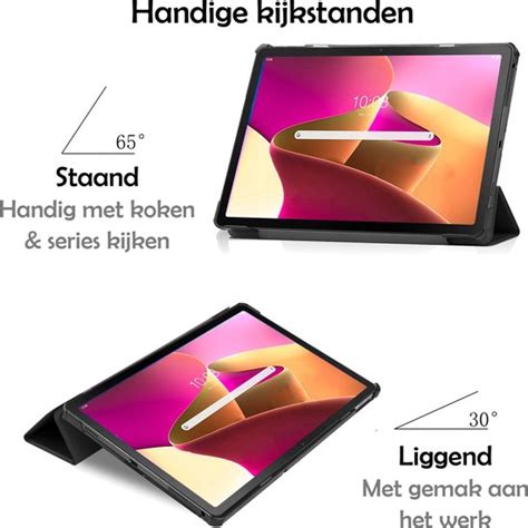 Lenovo Tab M10 Plus Hoes 3rd Gen Hoes Luxe Hoesje Book Case Lenovo