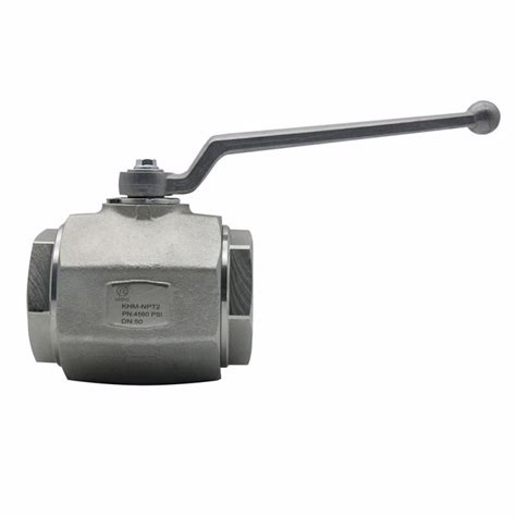 Npt Hydraulic Way Ball Valve Psi Carbon Steel Toolots