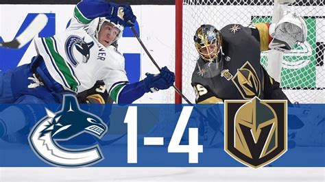 Canucks Vs Golden Knights Highlights Mar 20 2018 HD YouTube