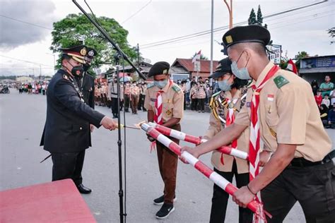 Pawai Obor HUT RI Ke 77 Meriah Di Humbang Hasundutan