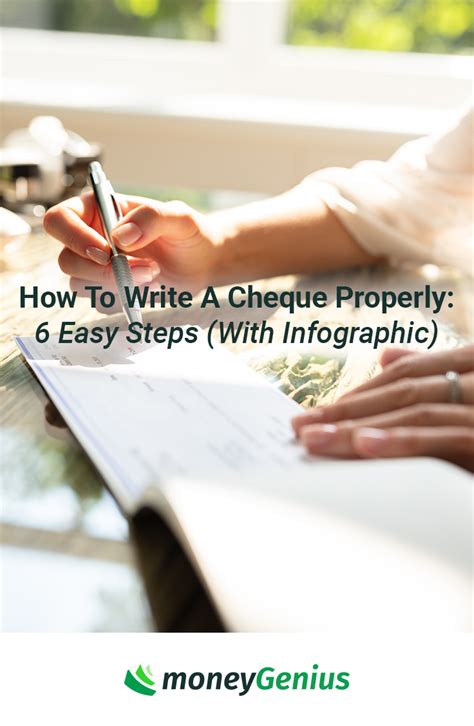 How To Write A Cheque Properly 6 Easy Steps With Infographic Moneygenius