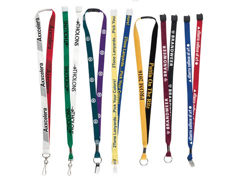 Bh Two Tone Silk Screen Lanyard Devara