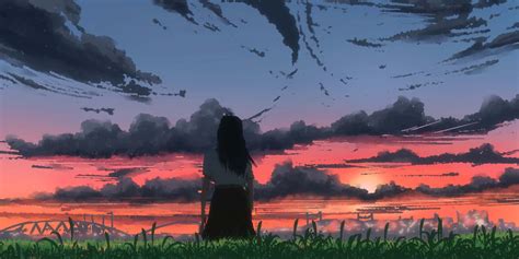 Anime Scenery Sunset