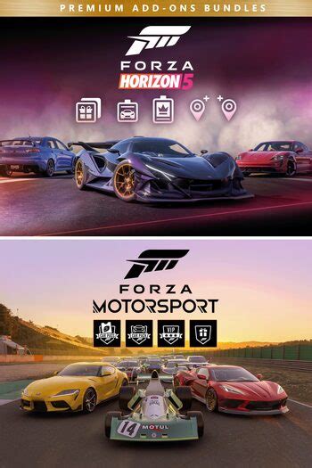 Buy Forza Motorsport And Forza Horizon 5 Premium Add Ons Bundle DLC