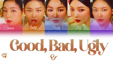 RED VELVET Good Bad Ugly Tradução codificada em cores Legendado HAN