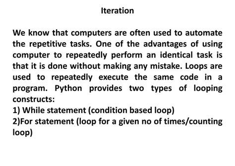 SOLUTION Python Conditional Iterative Statements Studypool