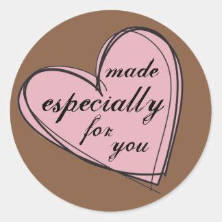 Made Especially For You Stickers | Zazzle