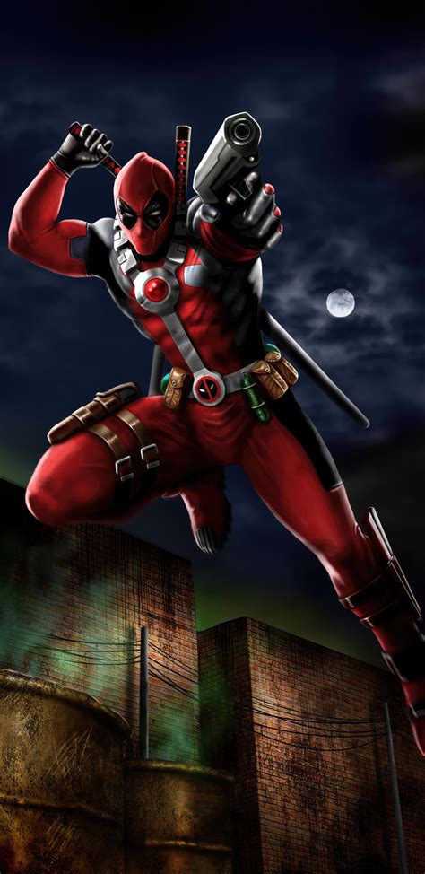 1440x2960 Deadpool Speed Paint Artwork Samsung Galaxy Note 98 S9s8