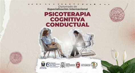 Diplomado Psicoterapia Cognitivo Conductual Cesap San Marcos