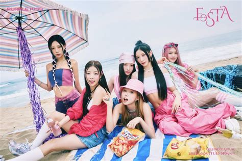 Potret Comeback Purple Kiss Rilis Single Album Festa