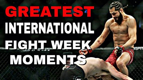 Unforgettable Moments Top International Fight Week Moments In Ufc