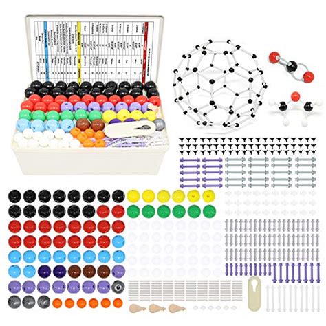 Chemistry Molecular Model Kit 444PCS Organic and Inorganic Modeling ...